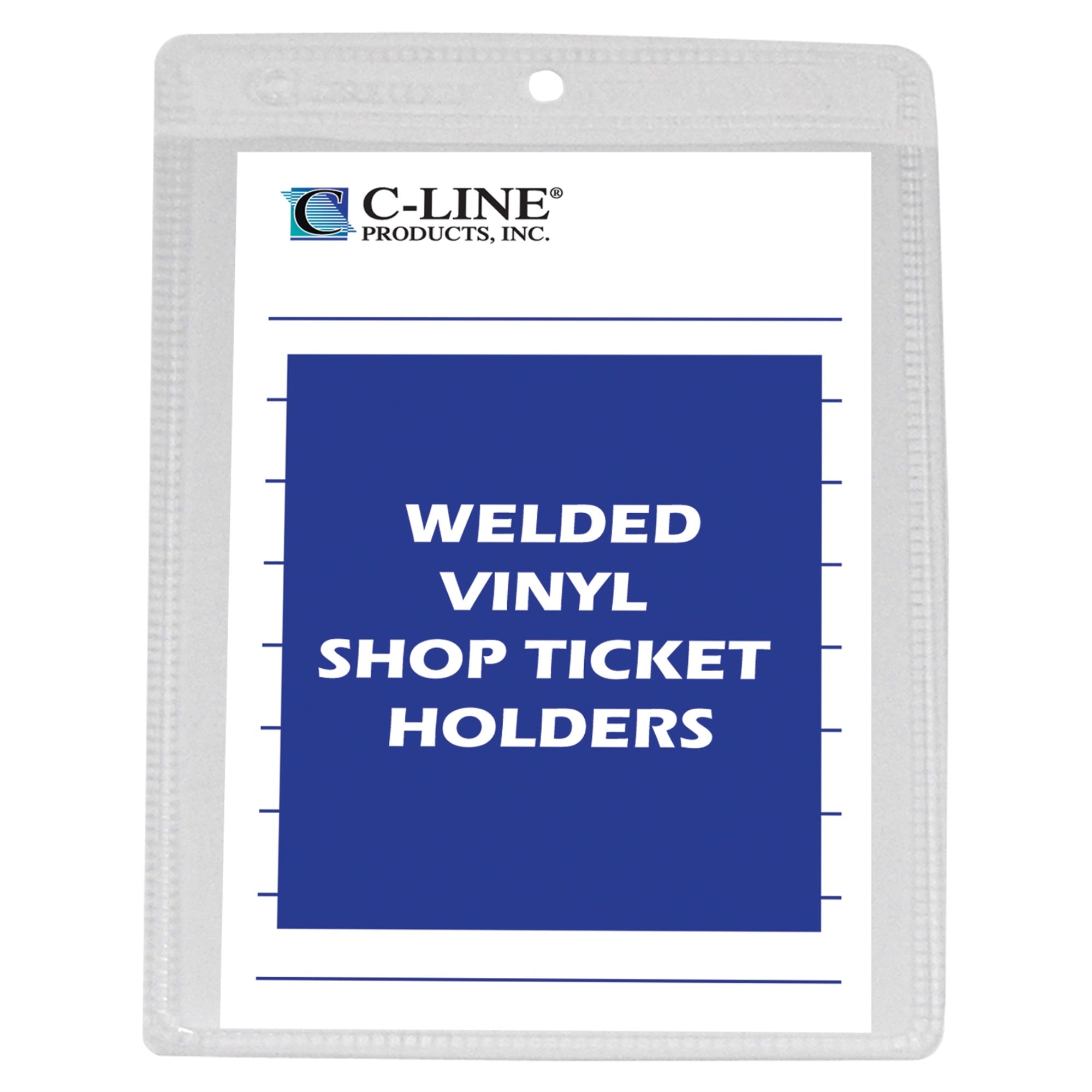 Vinyl Shop Ticket Holder, Both Sides Clear, 4 X 6, 50/Bx, 80046