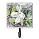 Caroline'S Treasures 8004Sh4 Flower-Magnolia Leash Holder Or Key Hook, Small, Multicolor