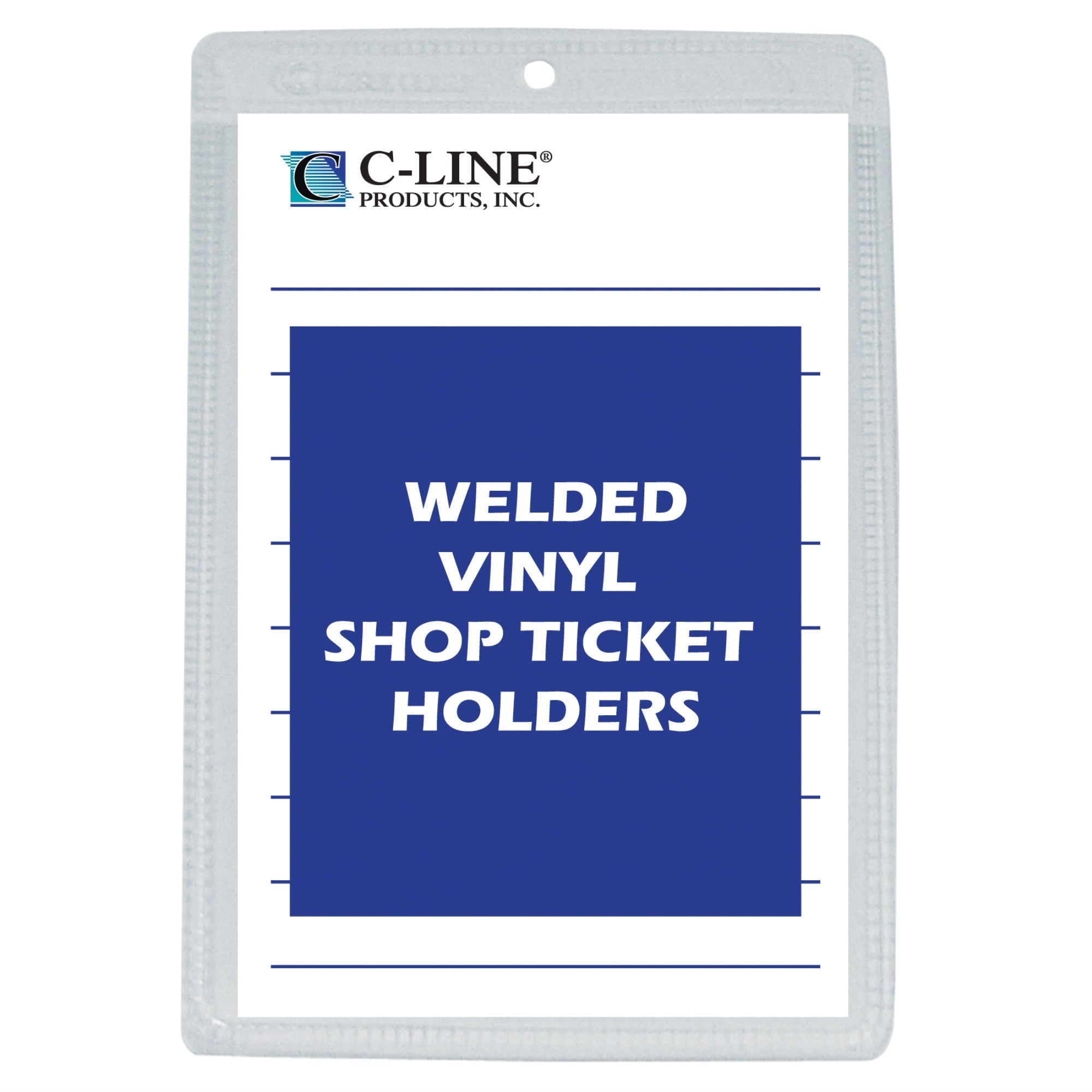 Vinyl Shop Ticket Holder, Both Sides Clear, 5 X 8, 50/Bx, 80058