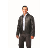 Lamb Driving Jacket Black 8020-4Xl