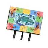 Caroline'S Treasures 8040Th68 Crab Leash Or Key Holder, Large, Multicolor