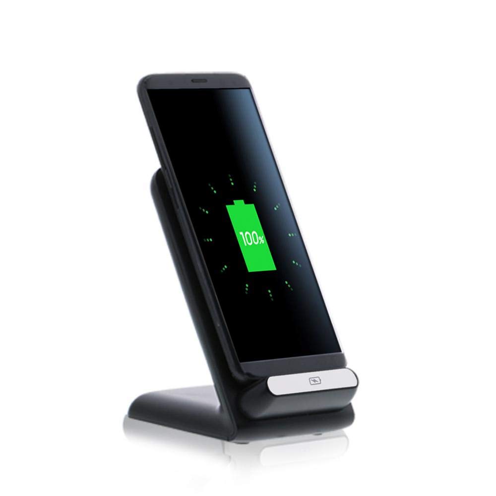 Xtreme Wireless Wc8-1006-Blk Black Desktop Wireless Charger With Qi Compatiblity