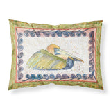 Caroline'S Treasures 8053Pillowcase Bird-Pelican Moisture Wicking Fabric Standard Pillowcase, Large, Multicolor