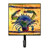 Caroline'S Treasures 8056Sh4 Crab Leash Holder Or Key Hook, Small, Multicolor
