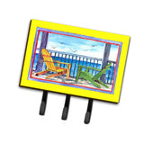 Caroline'S Treasures 8085Th68 Adirondack Chairs Yellow Leash Or Key Holder, Large, Multicolor
