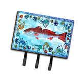 Caroline'S Treasures 8087Th68 Red Fish Leash Or Key Holder, Large, Multicolor