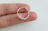 Holy Family Hearts® Ring in Sterling Silver