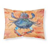 Caroline'S Treasures 8096Pillowcase Crab Moisture Wicking Fabric Standard Pillowcase, Large, Multicolor