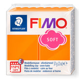 Staedtler FIMO Soft Polymer Clay - -Oven Bake Clay for Jewelry, Sculpting, Crafting, Tangerine 8020-42