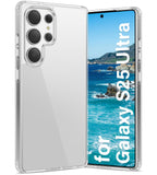 Vakoo Case for Samsung Galaxy S25 Ultra | Clear Anti-Yellowing, Hard Back, Military-Grade Drop Protection, Supports Wireless Cha
