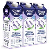 Ultra Concentrated Liquid Laundry Detergent Soap, 192 loads (96 oz), Long Lasting Scent, 90% Less Plastic, No Harsh Chemicals, W