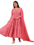 Libas Women'S Cotton Kurta Set (400502_Peach_Xxl)