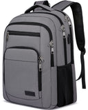 Liokesa School Backpack, Large Backpack for Teen Boys, Business Slim Laptop Backpack with USB Charging Port, 15.6 Inch Water Res