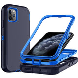 Ylzhe for iPhone Pro Max 11 Phone Case,3 in 1 Shockproof TPU Hard PC Bumper Drop-Proof iPhone 11Promax Case,Heavy Duty Shockproo