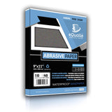 Sandpaper | 9 x 11 | Grit 80 | Extra Coarse | 10 Sheets | High Abrasive | Woodworking | Metal Finishing