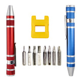 SWATOM 8 in 1 Mini Screwdriver Set Small Screwdrivers Pen Magnetic Repair Tools EDC Compact Precision Gadgets for Computer Eyegl