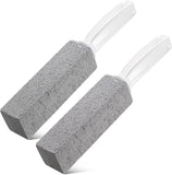 Bexter 2Pack Value Toilet Bowl Pumice Cleaner with Handle Removes Hard Water Rings, Stains & Limescale MultiSurface Bathro