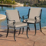 Goodgoods 20x42 Outdoor Dining Chair Cushion Set of 1 Patio Furniture Cushion Resilient Foam Filling Water-Proof Stain-Resis