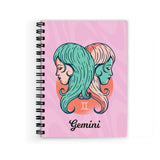 Plan To Gift Gemini Spiral Wiro Unruled Blank Pages Notebook Diary Journal Drawing Book SizeA5(6X9 Inches) (Gemini)