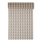 Mushroom Herringbone Shelf Liner Set/2