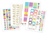 Confetti Lesson Planner, Edition, 8.5 Inches X 11 Inches