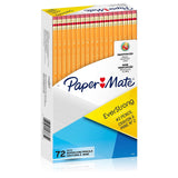 Paper Mate EverStrong #2 Pencils, Reinforced, BreakResistant Lead When Writing, 72Count