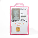 Identity Stronghold Secure Badge Holder Duolite, Pink (IDSH2004001Bpnk)