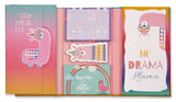 Better Office Products Sticky Note Cute Variety Set in a Padded Compact Trifold Book, 120 Total Pieces, 4 Assorted Designs & Siz