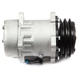 cciyu Air Conditioning Compressor 1987-2015 for K-enworth T450 for P-eterbilt 379 385 Replaces AC Compressor for Car 2 Grooves S