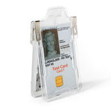 Identity Stronghold Secure Badge Holder Classic, Clear (IDSH1004001Bclr)