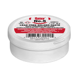 Oatey 30011 Paste Flux, 1.7 oz, Amber