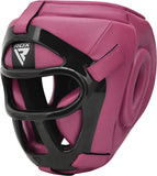 RDX Boxing Headgear MMA Muay Thai, Removable Face Grill, Head Gear for Sparring Grappling Martial Arts Kickboxing Taekwondo Kara