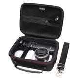 Camera Case Compatible with Sony Alpha ZV-E10 / ZV-1F / ZV-1 / ZV-1 II Vlog Camera with Shoulder Strap by LTGEM, Fits Vlogger Ac