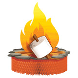 Creative Converting 329325 Camping Centerpiece Decoration, 1 Pc