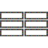Teacher Created Resources Tcr77299-3 Chalkboard Brights Labels Magnetic Accents, 20 Per Pack, 3 Packs