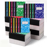Resurhang 200 Pack Mini Composition Notebook Bulk Pocket,Multicolor