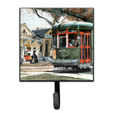 Caroline'S Treasures 8108Sh4 New Orleans Streetcar Leash Holder Or Key Hook, Small, Multicolor