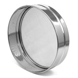 Blue Earth Pure Stainless Steel Sieve Set/Flour Chalni/Spices and Food Strainers/Atta Chalni/Aatta Chaalni/Maida Strainer (Set o