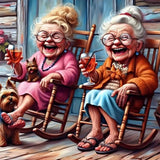 Ekuxom Diamond Art Kits for Adults, Full Drill Painting Kits for Adults Beginners, Diamonds Gem Art Painting Kits Home Wall Deco