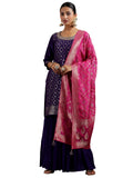 Libas Women'S Silk Blend Kurta Set (48858