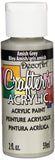 DecoArt Crafter's Acrylic Paint, 2-Ounce, Amish Grey