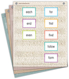 WOVEN MAGNETIC MINI POCKET CHARTS