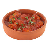 Restaurantware-Terra Tek 15.2 Ounce Terracotta Cazuelas, 2 Brown Glazed Clay Pots For Cooking - Oven-Ready, Microwavable, Terrac
