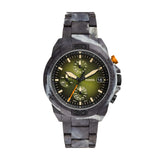 Fossil Bronson Analog Green Dial Men'S Watch-Fs5854