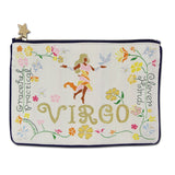 Catstudio Astrology Zipper Pouch, Virgo Zodiac Sign, Celebrate August & September Birthdays with Travel Toiletry Bag, Ideal Gift