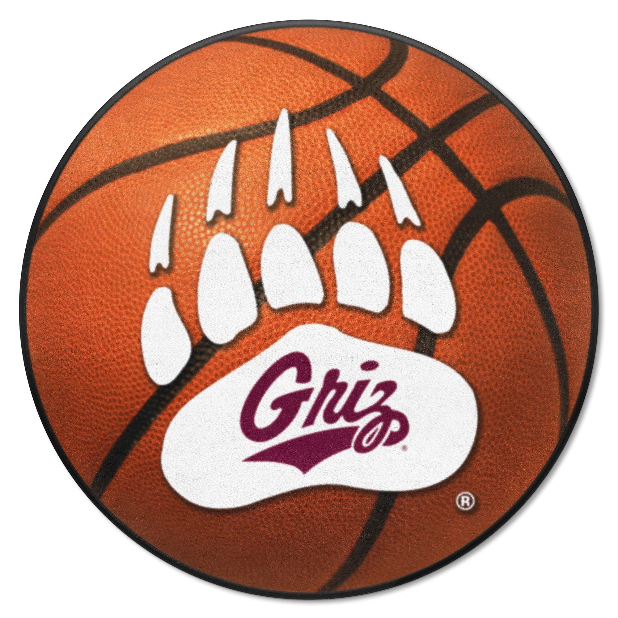 Basketball Floor Mat - University Of Montana