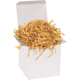 Aviditi Crinkle Cut Paper Shred Filler, Cognac, (1 Case of 10 Lbs.) for Gift Wrapping, Holidays, Craft DIYs, Basket Filling and