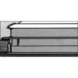 Heng'S V974201-C1G1 Ez-Mount Vent, 14 X 14 - Smoke