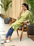 Libas Women'S Cotton Straight Kurta (29291I_Green Green Xs