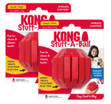 KONG Stuff-A-Ball - Durable Chew Toy for Dogs - Natural Rubber Dog Toy for Dental Health - Pet Toy for Chewing & Teeth Cleaning 